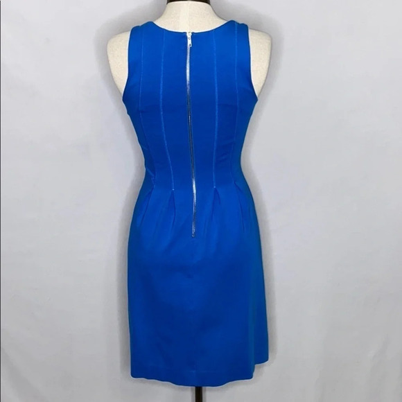 J. Crew Pleated Flare Dress with Exposed Zip Dress - Picture 4 of 9